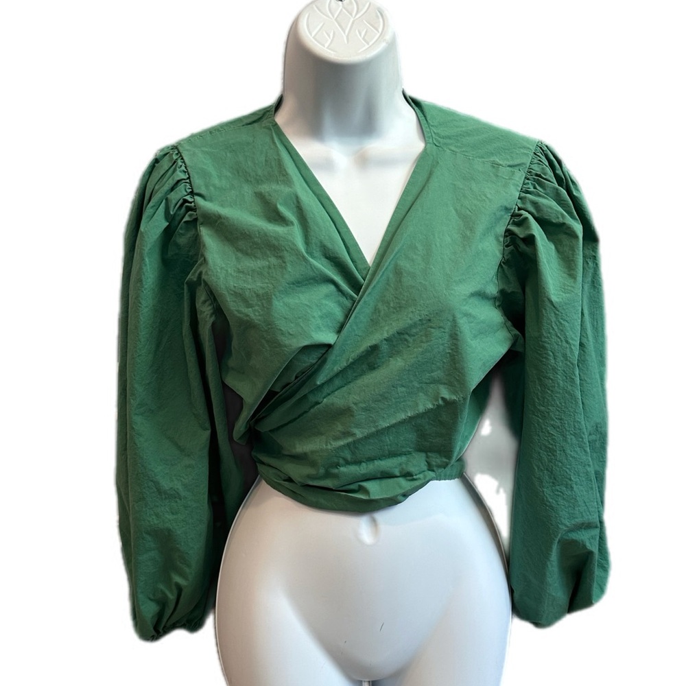 Shein green top